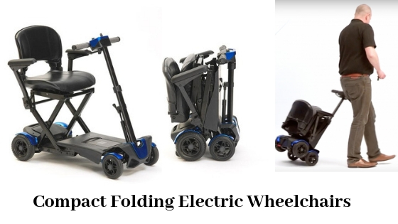 Compact Folding Electric Wheelchairs